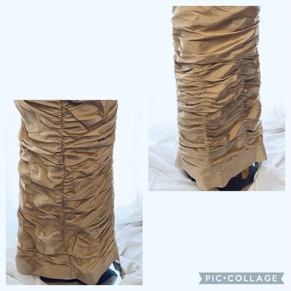 Adrianna Papell Rouched taffeta gown - Picture 8 of 13